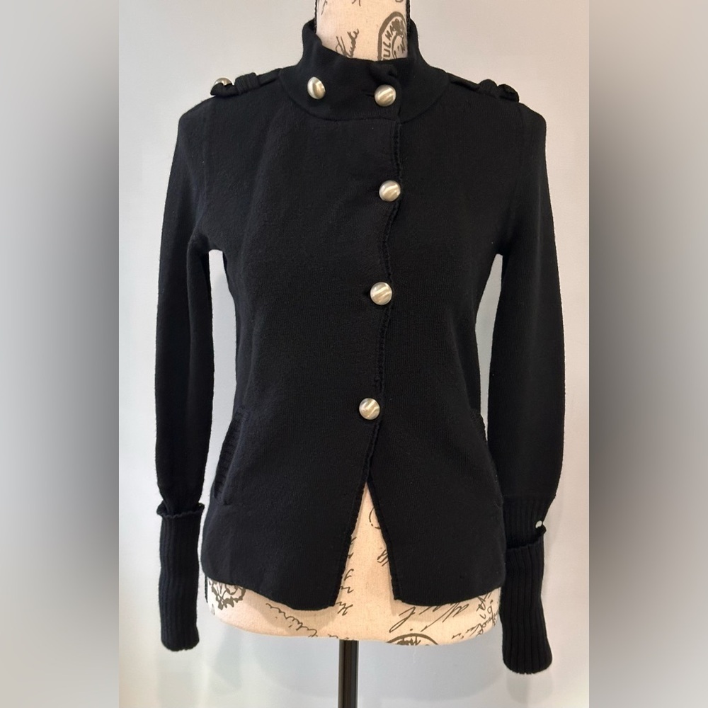 🖤Women’s 100% Wool Button-Front Jacket - Size XS🖤 - Picture 2 of 15